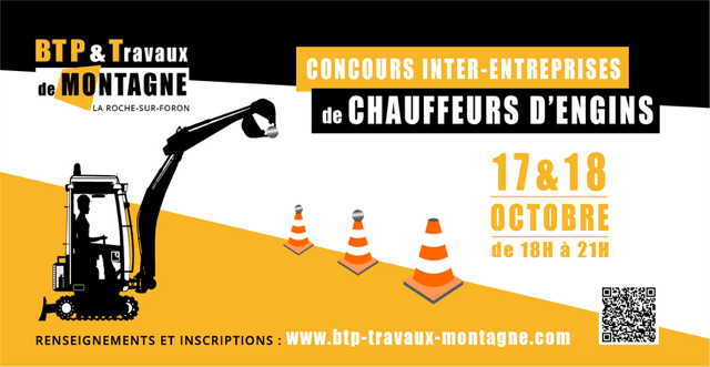 Concours inter-entreprises chauffeur d'engin